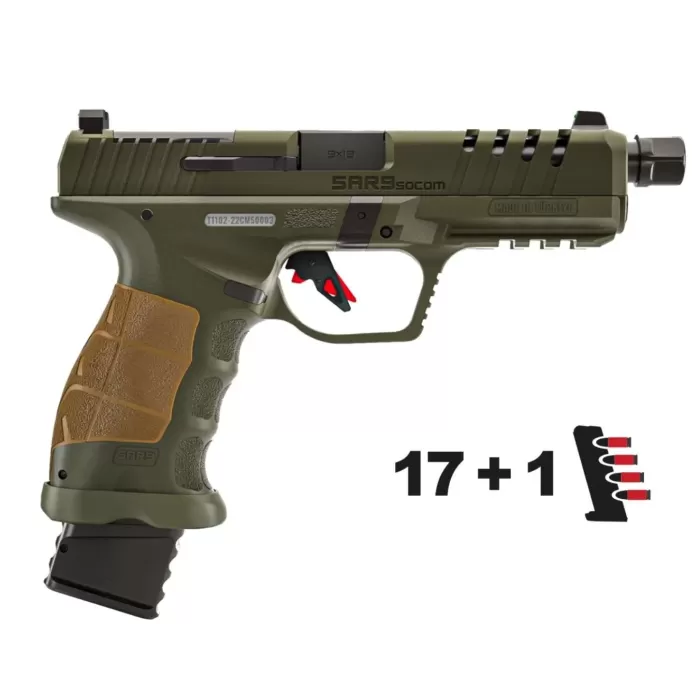 SAR USA SAR9 SOCOM Semi-Auto Pistol