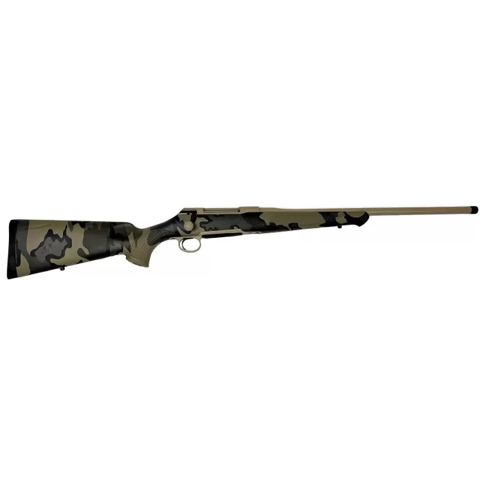 Sauer 100 6.5 Creedmoor, 22" Threaded Barrel, Tan, KUIU Verde Ergo MAX Stock, Single-Stage Trigger, 5rd Sauer 100 6.5 Creedmoor, 22" Threaded Barrel, Tan, KUIU Verde Ergo MAX Stock, Single-Stage Trigger, 5rd