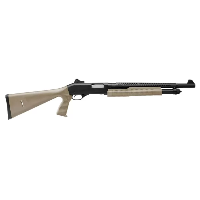 Savage 320 Security Flat Dark Earth 12 GA 18.5