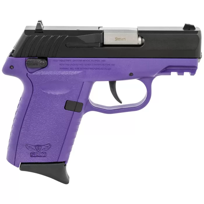 SCCY CPX-1 Gen 3 Purple 9mm 3.1" Barrel 10-Rounds Ambidextrous Safety