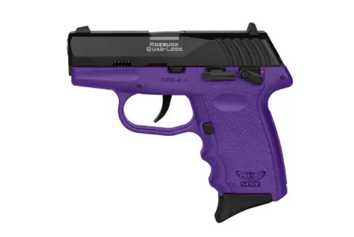 SCCY CPX-4 .380 ACP 2.96" 10+1rds, Purple - CPX-4CBPU