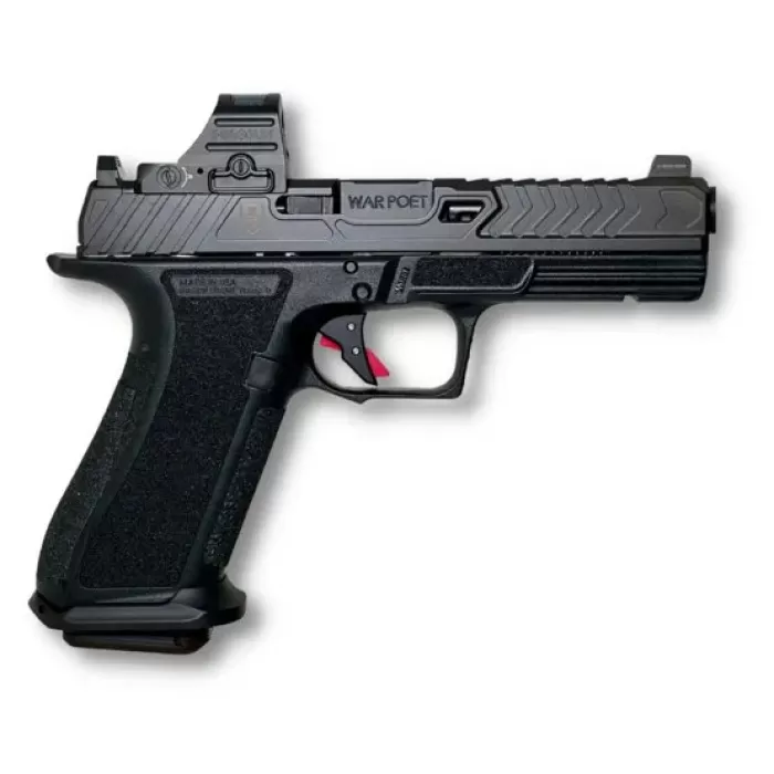 Shadow Systems DR920 War Poet 9mm Striker Fired Semi-Auto Pistol With Holosun 407C - 5