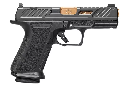 SHADOW SYSTEMS MR920 Elite 9mm 4in Spiral Unthreaded Bronze Barrel 10rd Black Pistol (SS-1085)