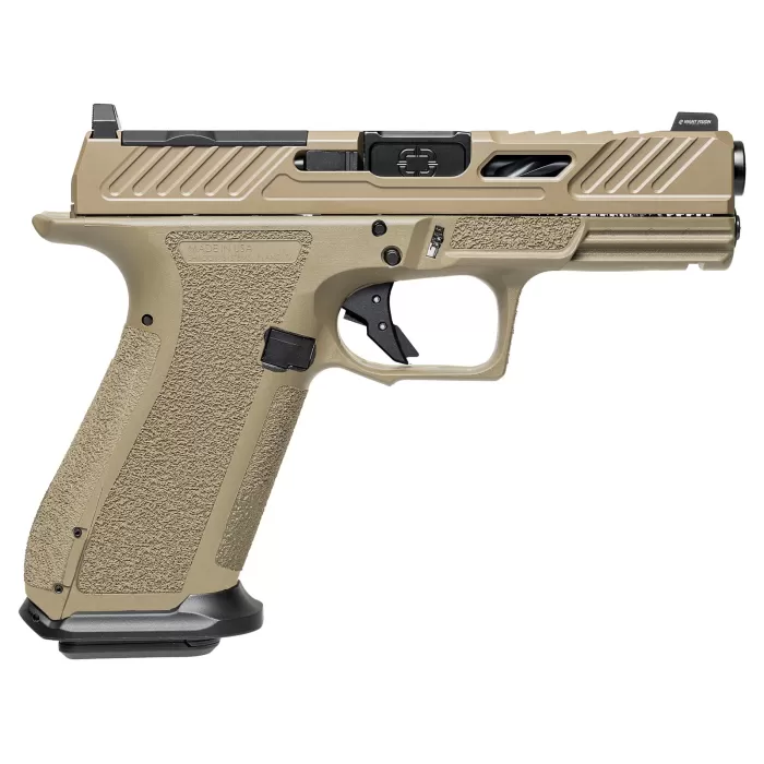 Shadow Systems XR920 Elite Optic Cut Semi-Auto Pistol - FDE Cerakote