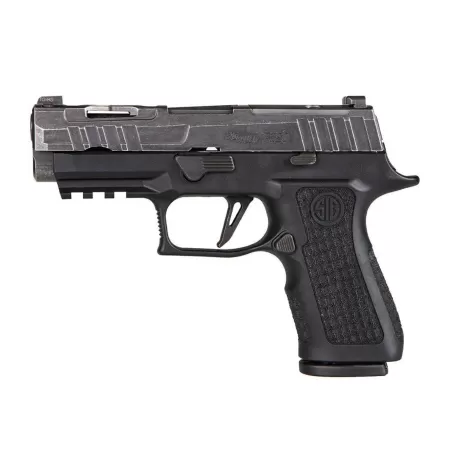Sig Sauer P320 XCompact Spectre 9mm Luger 3.9in Anodized Black Handgun - 10+1 Rounds