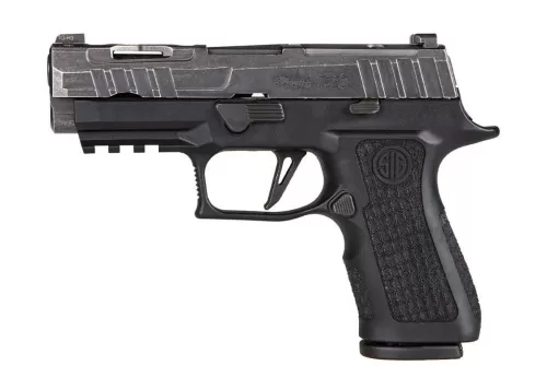 Sig Sauer P320 XCompact Spectre 9mm Luger 3.9in Anodized Black Handgun - 10+1 Rounds