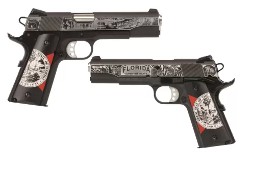 Springfield Armory Garrison Florida Engraved .45 ACP 5