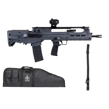 SPRINGFIELD ARMORY Hellion 5.56mm 16in 2x30rd Tungsten Gray Bullpup Semi-Auto Rifle (HL916556Y-GU25)