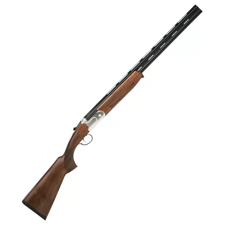 Stevens Model 555 Silver Over/Under Shotgun - 12 Gauge