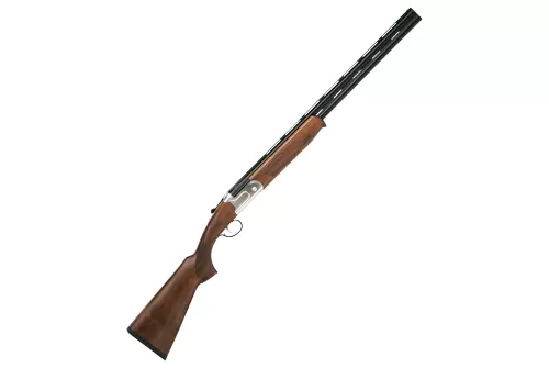 Stevens Model 555 Silver Over/Under Shotgun - 12 Gauge
