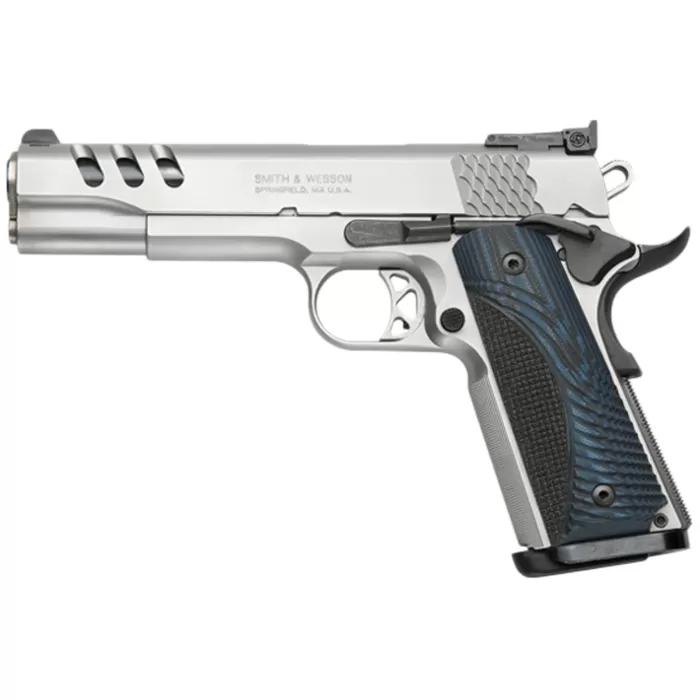 SW PC 1911 45ACP 5 SS PORTED 8RD