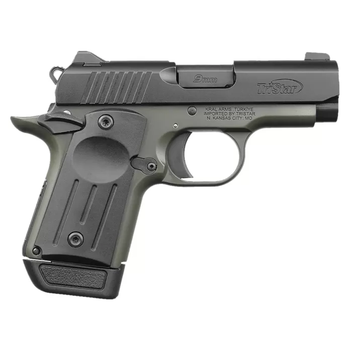 TRISTAR Protege X Sub Compact 9mm 3.2in 2x7rd Mags OD Green/Black Semi-Auto Pistol (85714)