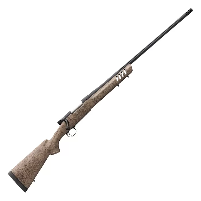 Win 70 Long Range Mb .308 Win - 24" Tan/matte Black Synth