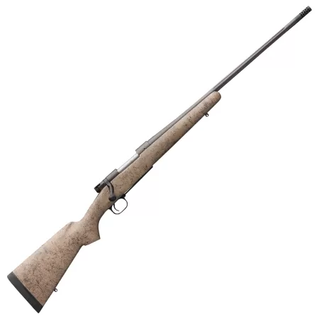 Winchester Model 70 Extreme Weather MB Bolt-Action Rifle in Tan/Black Spiderweb - .300 Winchester Magnum