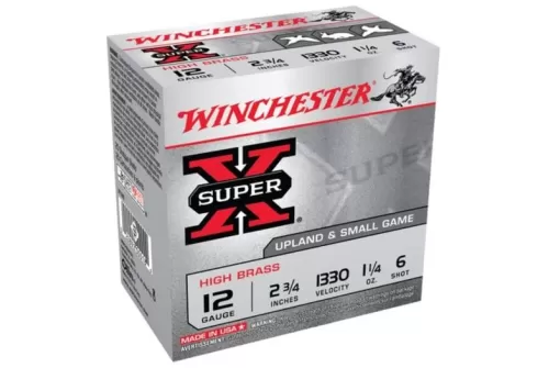 Winchester Super-X High Brass Game Loads Shotshells - 12 Ga. - 25 Rounds
