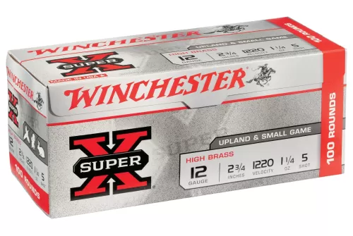 Winchester Super-X Pheasant Shotshells Value Pack - 12 Gauge - #5 - 2.75'' - 100 Rounds