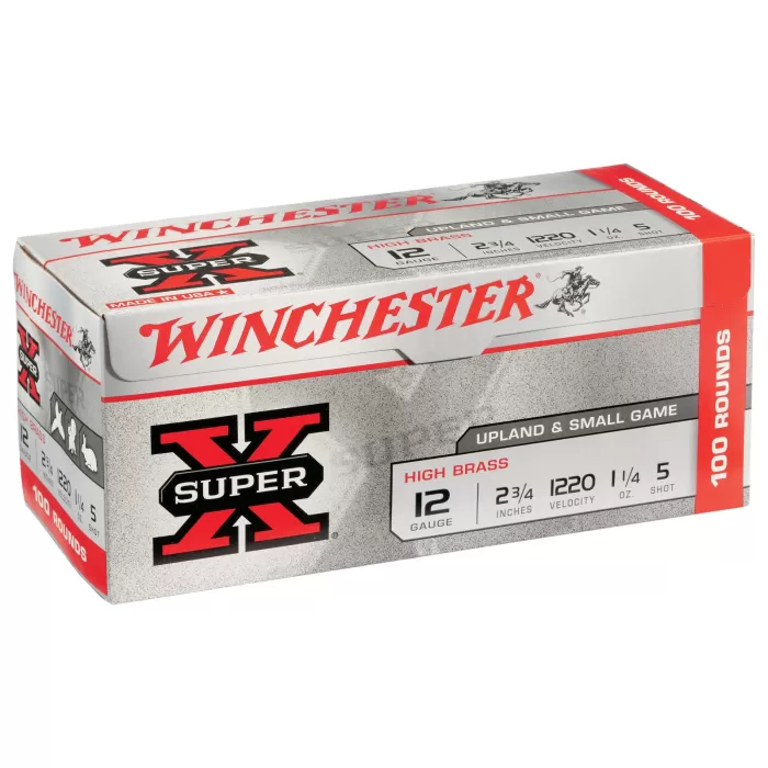 Winchester Super-X Pheasant Shotshells Value Pack - 12 Gauge - #5 - 2.75'' - 100 Rounds