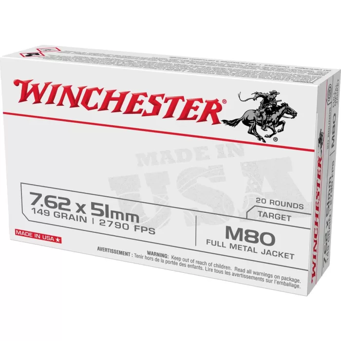 Winchester USA White Box Target Ammo