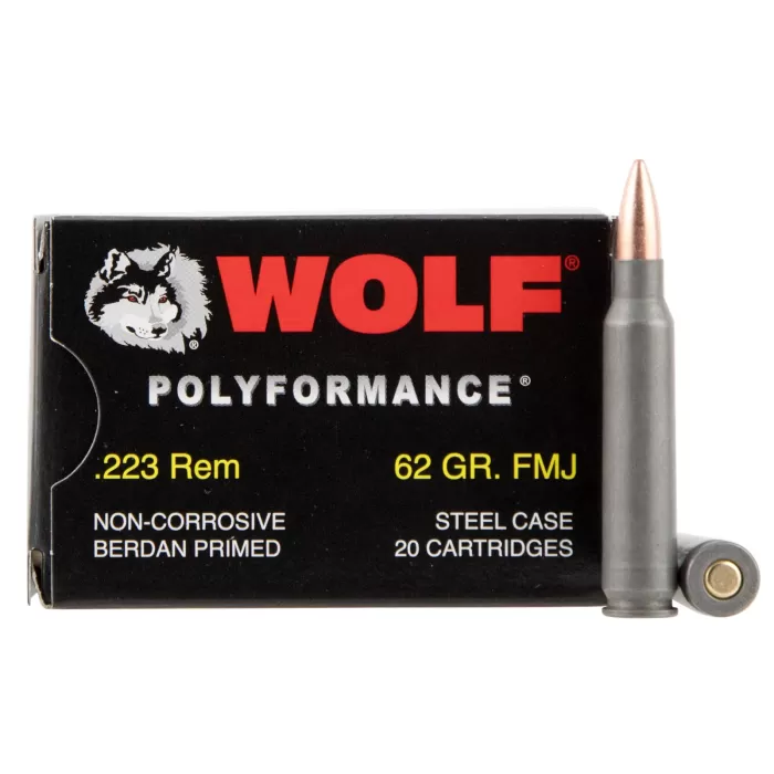 Wolf Polyformance, Wolf 22362        223     Fmj Cp    62  500