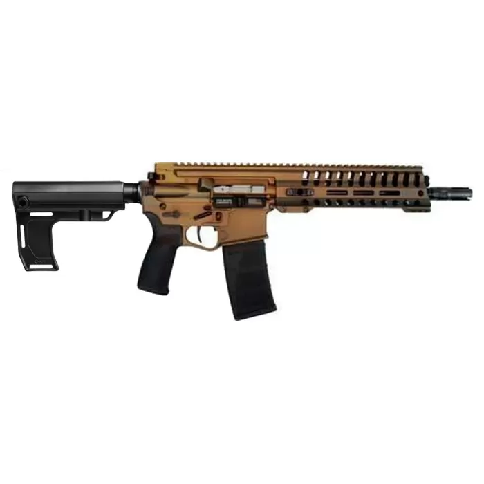POF P415 Edge 5.56/.223 Pistol, 10.5" Barrel, M-LOK, SBA3, Burnt Bronze, 30rd POF P415 Edge 5.56/.223 Pistol, 10.5" Barrel, M-LOK, SBA3, Burnt Bronze, 30rd