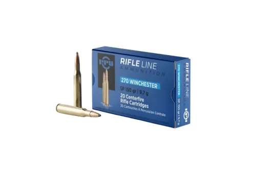 Prvi Partizan .270 Winchester SP 150 gr 20 Rounds Ammunition - PP2702
