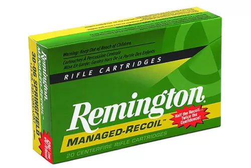 Remington Managed Recoil 308 Winchester 125 Grain Core-Lokt Pointed Soft Point