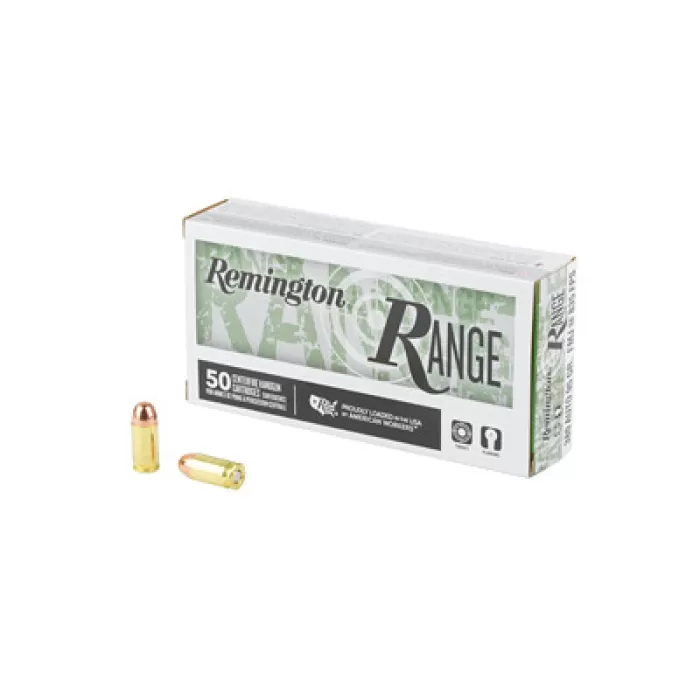 Remington Range Ammo 380 ACP 95 FMJ 50rd Box