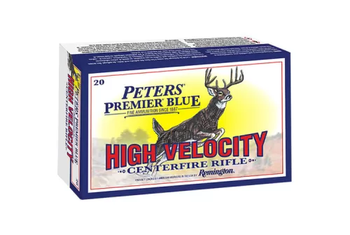 Remington Peters Premier 308 Winchester Ammo 165 Grain Blue Tipped Boat Tail