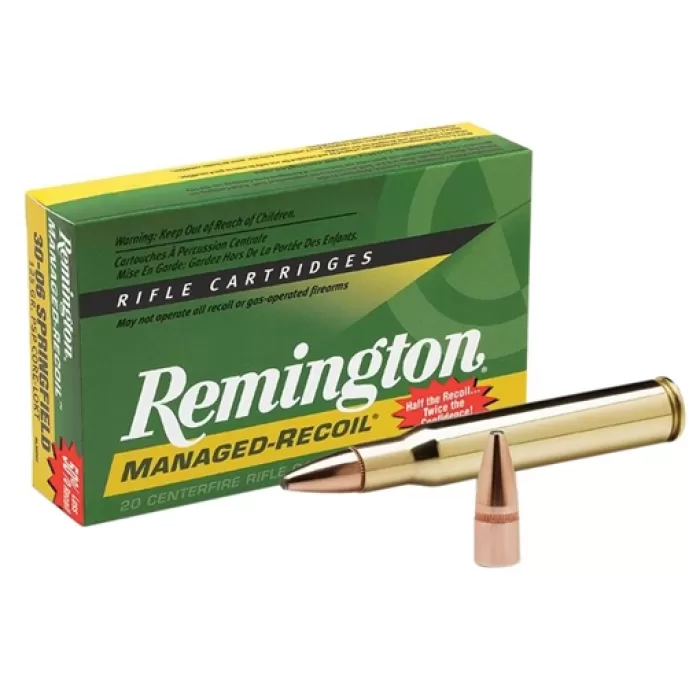 Remington Ammunition RL7UM1 Managed Recoil 7mm Remington Ultra Magnum 140 GR Core-Lokt Pointed Soft Point 20 Bx/ 10 CS