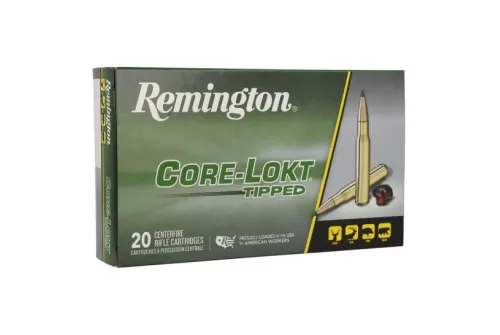 Remington Core-Lokt Brass .30-06 165 Gr 20-Rounds Core-Lokt Tipped