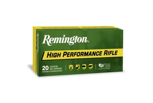 Remington High Performance Rifle 55 gr Core Lokt PSP 223 Remington Ammunition, 20 Rounds - 28399