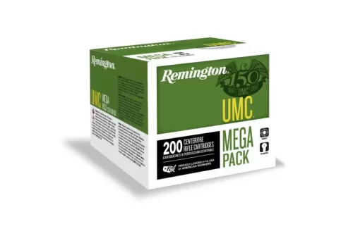Remington UMC Rifle 150 gr FMJ 300 Blackout Ammunition, 200 Rounds - T300AAC2BP