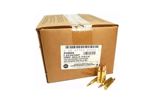 REMINGTON UMC .223 REMINGTON 55GR 1000RDS MC FMJ BULK PACK