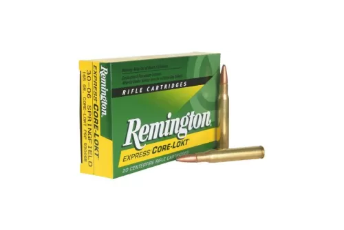 Remington Core-Lokt Brass .30-06 165-Grain 20-Rounds Core-Lokt Pointed Soft Point