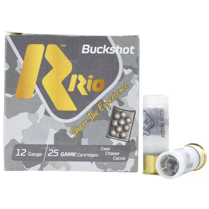 Rio Ammunition RHD9PB Royal Buck 12Gauge 2.75 Rio Ammunition RHD9PB Royal Buck 12Gauge 2.75
