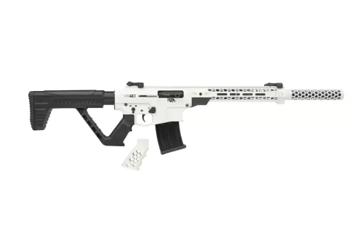 Rock Island VR80 12 Ga, 20" Barrel, 3", Flip-Up Sights, Stormtrooper White, 5rd