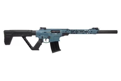 Rock Island VR80 12 Ga, 20" Barrel, Mag Fed, Flip-Up Sights, Blue Cerakote, 5rd