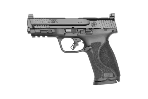 S&W M&P 2.0 4.25" Optics Ready 9mm Pistol, Black - 13564