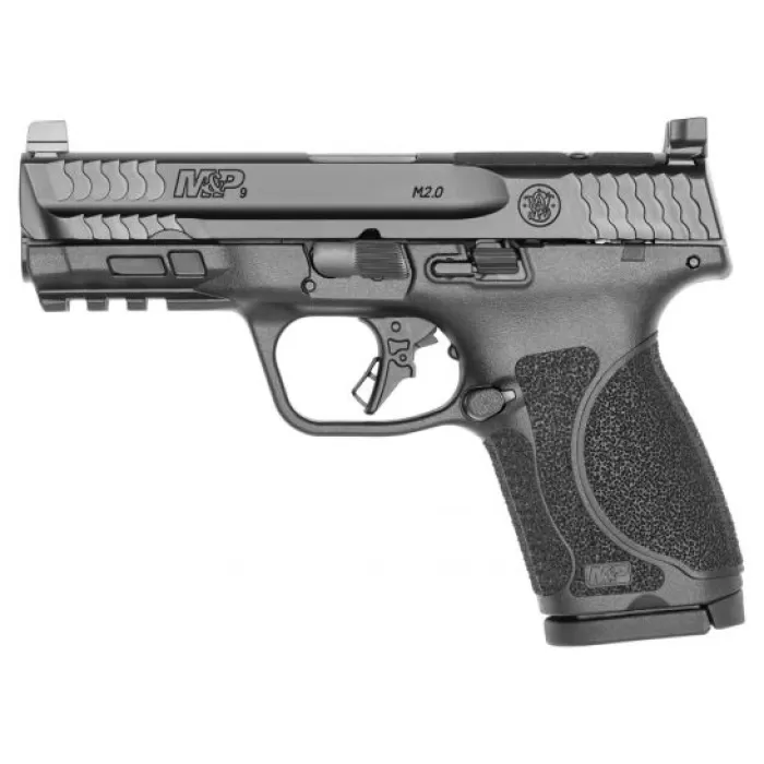 S&W M&P 2.0 Compact Optics Ready 9mm Pistol, Black - 13563 S&W M&P 2.0 Compact Optics Ready 9mm Pistol, Black - 13563