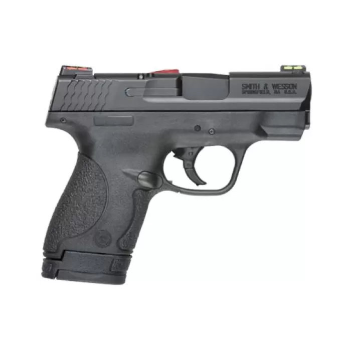 S&W M&P Shield 9mm Pistol With Hi Viz Sights, Black - 11905 S&W M&P Shield 9mm Pistol With Hi Viz Sights, Black - 11905