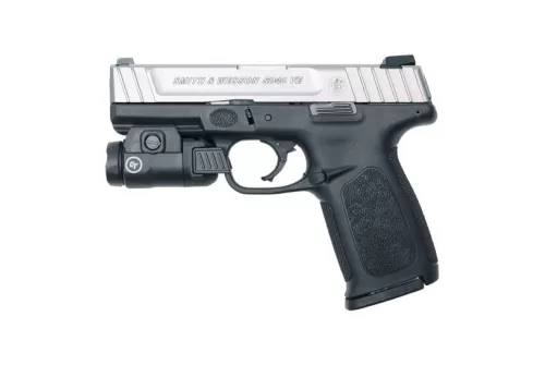S&W SD40VE .40 S&W Pistol With Crimson Trace Tactical Light, Two Tone - 13051