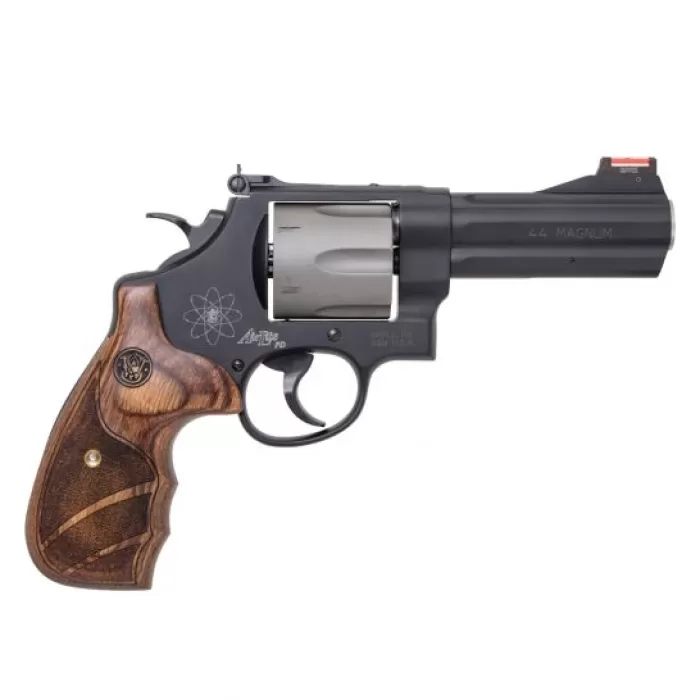 Smith &Wesson 329PD .44 Magnum 4.125u201d Revolver, Black - 163414 Smith &Wesson 329PD .44 Magnum 4.125u201d Revolver, Black - 163414