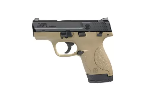 Smith & Wesson M&P SHIELD .40 S&W With Thumb Safety, FDE - 10180