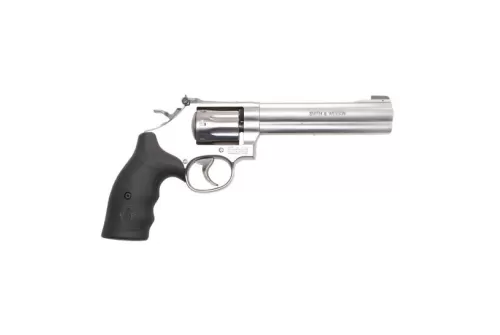 S&W M648 K-Frame .22 WMR Revolver, Stainless - 12460