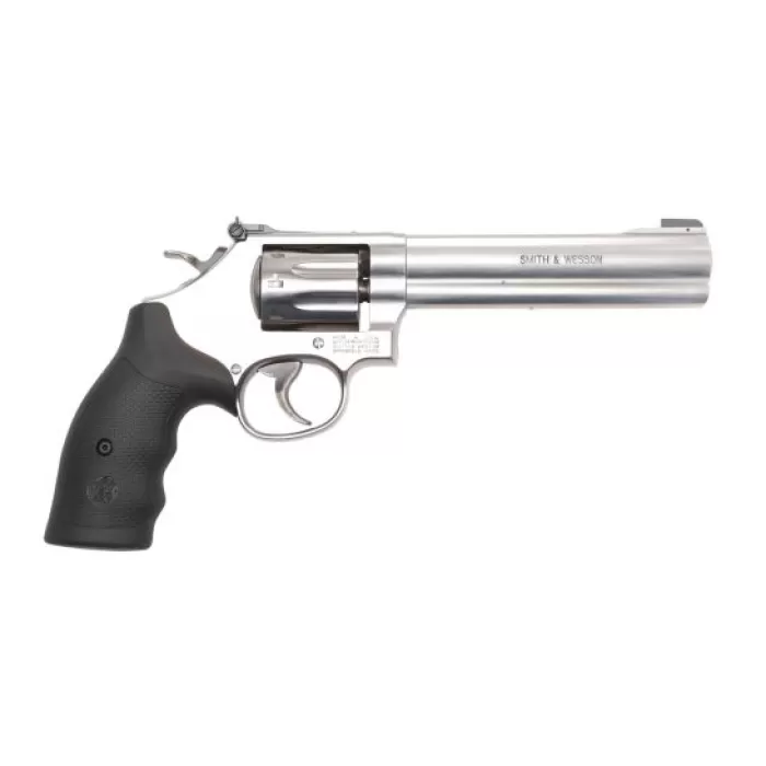 S&W M648 K-Frame .22 WMR Revolver, Stainless - 12460