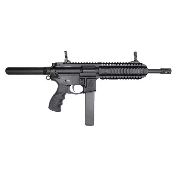 SAR 109T AR-9 Pistol 9mm, 8.6" Barrel, Flip-Up Sights, Black, 3x 30rd Mags SAR 109T AR-9 Pistol 9mm, 8.6" Barrel, Flip-Up Sights, Black, 3x 30rd Mags