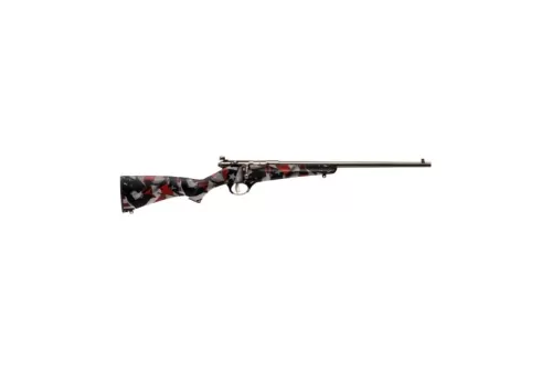 Savage Rascal .22 LR Single Shot Bolt Action Rifle, Red White and Blue - 13801