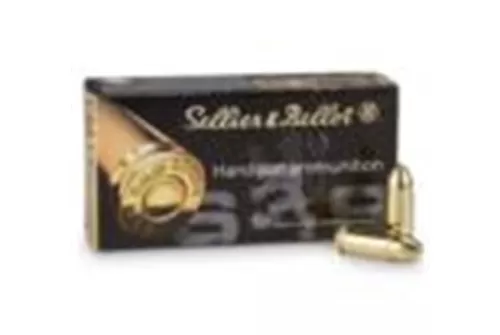 Sellier & Bellot Pistol & Revolver Ammo 9Mm Luger 124 GR Fmj 1000/Case SB9BC