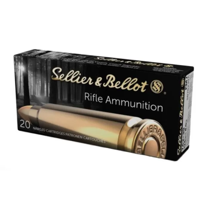 Sellier & Bellot 7.62x39mm 124gr FMJ 20 Rounds Ammunition - SB76239A Sellier & Bellot 7.62x39mm 124gr FMJ 20 Rounds Ammunition - SB76239A