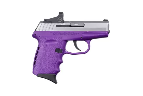 SCCY CPX-2RD 9mm Pistol, Purple - CPX-2TTPURD